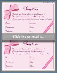 We've written out some christening invitation templates to help you better plan your little one's special day. Baptism Invitation Wording Lovetoknow