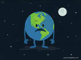 Tired Earth Global Warming Animation Motion Design Animation Animation Pollution Cartoon
