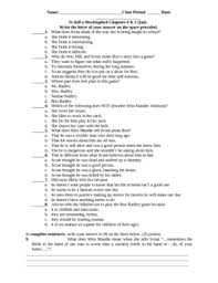 Zoe samuel 6 min quiz sewing is one of those skills that is deemed to be very. To Kill A Mockingbird Quiz Worksheets Teaching Resources Tpt