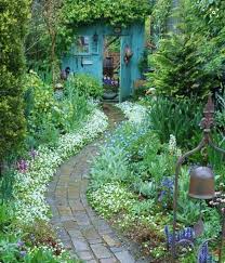 13 Whimsical Garden Paths That Are Impossible Not To Covet Welcome To 7 Fairy Land Cottage Garden Cottage Garden Design Garden Spaces