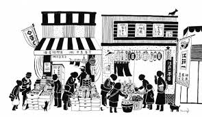 Image result for 年货大街图画