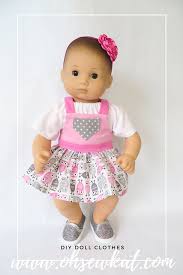 Bitty Baby Doll Clothes Patterns Make It Monday Boy And Girl Backyard Bib Outfits For Bitty Twins In 2020 Sewing Baby Clothes Baby Doll Clothes Bitty Baby American Girl