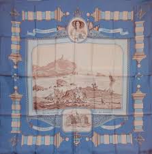 V Les 3 Marches De Catherine B Foulard Hermes Carre Hermes Foulard