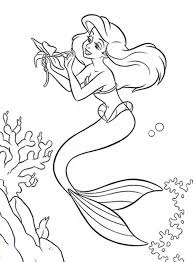 Nov, 10 2016 1634 downloads 3815 views cartoon characters > disney princesses. Ariel Holding A Flower On Disney Princesses Coloring Page Kids Play Color