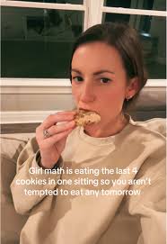 Comedia sobre 'Girl Math' y galletas