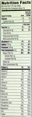 210 kcal · total carbs. Grape Nuts Nutrition Facts Label