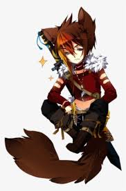 Image of small wolf boy with brown hair wolf boy anime anime chibi. Werewolf Anime Boy Anime Boy Wolf Ears And Tail Transparent Png 500x733 Free Download On Nicepng