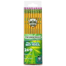 Do you know if this is a good pencil? Ticonderoga 24 Count Yellow Woodcase Pencil Walmart Com Walmart Com