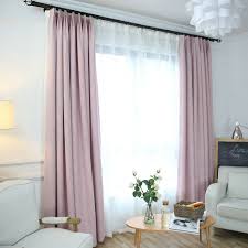 Unifarbe Vorhang Minimalismus Rosa Aus Leinen Und Polyester Im Wohnzimmer Zu Gunstigen Gardinen Wohnzimmer Modern Wohnzimmer Vorhange Ideen Vorhange Wohnzimmer