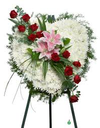 Maybe you would like to learn more about one of these? True Heart Standing Spray In Brooklyn Ny Atlantic Liberty Ave Florist And Sympathy Flowers Of New York