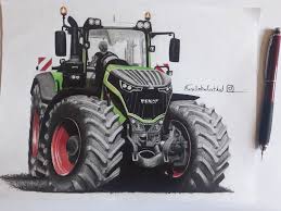 Kleurplaat tractor fendt 1050 kleurplaten van. Traktor Cizimi