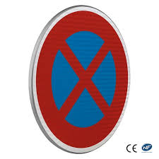 Classe 1 lx3® first : Panneau Interdiction De Stationner Et Arret Certifies B6d