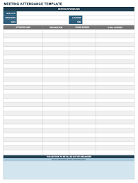 Time & attendance track time to gross pay. Free Attendance Spreadsheets And Templates Smartsheet