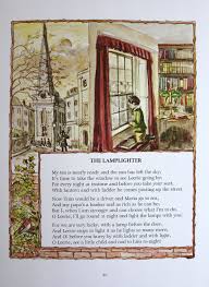The Lamplighter By Robert Louis Stevenson Illustrated By Tasha Tudor Https Www Etsy Com Listing 1091898 Nursery Rhymes Poems Childrens Poems Kids Poems