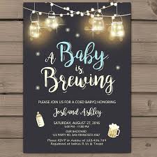 A baby is brewing invitation. Bbq Baby Shower Invitation Decoration Party Ideas