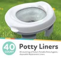 Portable Potty Replacement Liners | 40 Count
