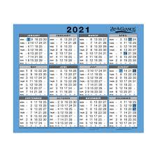 At A Glance 2021 Wall Desk Calendar Year To View Gloss Board Binding 254x210mm White Blue Ref 930 2021 Office Supplies Office Planning Calendars 158736