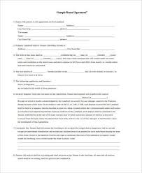 Free 9 Sample House Agreement Forms In Pdf Ms Word