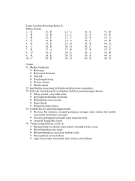 50 soal kimia kelas 10 semester 1 dan jawabannya kurikulum 2013. Soal Uas Sosiologi Kelas 11 Semester 2 Kurikulum 2013