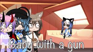 A weapon is a tool or object designed to hurt, maim or kill a person. Baby With A Gun Meme Gacha Club Youtube