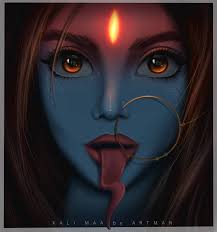 🖤𝗚𝗼𝗱𝗱𝗲𝘀𝘀 𝗞𝗮𝗹𝗶🖤 . Here I present to you 'Maa Kali'