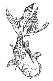 Dessin Carpe Japonaise Pour Tatouage Dessin Poisson Dessin D Animal Dessin