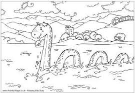 Around The World Colouring Pages Monster Coloring Pages Colouring Pages Loch Ness Monster