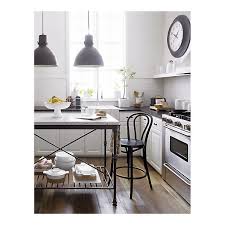 Your home improvements refference | crate and barrel kitchen island cart. Love The Light In This Kitchen As Well As The Huge Clock And Pendant Lights Bistro Kitchen Decor Country Kitchen Designs Bistro Kitchen