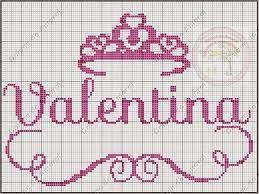 Essa é mais uma toalhinha da nina, de santos. Resultado De Imagem Para Grafico Nome Valentina Em Ponto Cruz Padroes De Ponto Cruz Coroas Em Ponto Cruz Nomes Em Ponto Cruz