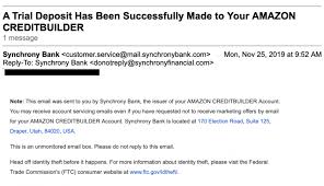Payment methods such as credit/debit cards and installments are charged immediately after an order is placed. Amazon Card Emails Weren T A Hack But A Mistake Synchrony Says Nasdaq