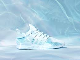 Shown is a vintage pair of chunky trainers made for the british williams renault group. Adidas Uses Parley Ocean Plastic To Update One Of Its Classic Shoe Designs