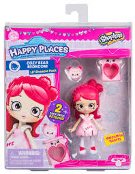 Shopkins Happy Places Season 3 Cozy Bear Bedroom Lil Shoppie Pack Valentina Hearts Shopkins Happy Places Shopkins Doll Shopkins