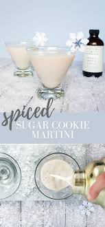 Spiced Sugar Cookie Martini Recipe Spice Sugar Cookies Thanksgiving Cocktail Recipes Thanksgiving Cocktails