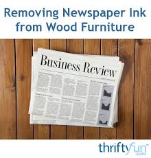 … soy ink is also lower in volatile organic compounds, which decreases toxic emissions during the printing process. Removing Newspaper Ink From Wood Furniture Wood Furniture Wood Furniture Design Wood