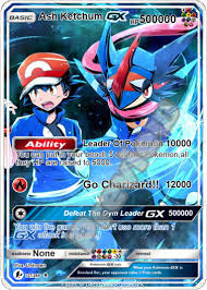 Ex gx v vmax full art. Ash Ketchum Mega M Greninja Gx Ex Orica Pokemon Card Pikachu Pokemon Cards Charizard Fake Pokemon Cards Rare Pokemon Cards