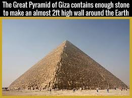 Fact Check The Great Pyramid Of Giza Contains Enough Stone To Build Wall Around Earth Great Pyramid Of Giza Pyramids Of Giza Giza