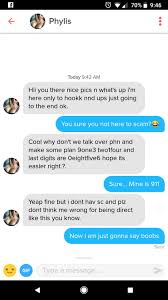 He recommends outsmarting them by typing questions one wouldn't typically ask in certain situations. Tinder Bots 9gag