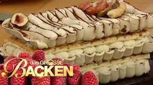 Diese niederländischen blätterteigschnitten gelten als nationalgebäck und bestehen aus blätterteig, creme und glasur. Kaffee Himbeeren Spinat Tiramisu Neu Interpretiert Die Verkostung Das Grosse Backen 2020 Youtube