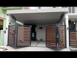 Www Smartmove Ph Sf500 Folding Type Automatic Gate Youtube House Gate Design Home Gate Design Door Gate Design