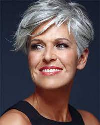 These short haircuts for gray hair pack quite the style punch. Pin On My Style