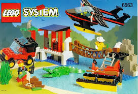 6563 Gator Landing Vintage Lego Classic Lego Lego Projects