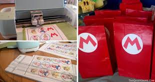 Download Diy Super Mario Birthday Party With Free Svg Cut Files The Quiet Grove PSD Mockup Templates