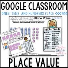 These Google Classroom Place Value Worksheets Are A Fun And Engaging Way To Give Your Students Practice In 2020 Place Value Worksheets Learning Place Google Classroom