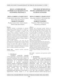 Favorizate, taxele vamale fiind similare cu cele pe care sua le aplica si produselor exportate de. Pdf The Role Of Regional Trade Agreements In The Global Economy