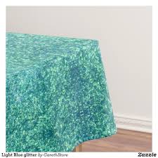 Light Blue Glitter Tablecloth Zazzle Com Blue Glitter Table Cloth White Elephant Gifts Funny