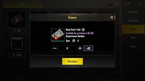 Petition Bring Back Opportunity To Buy Unlimited Room Cards Pubgmobile