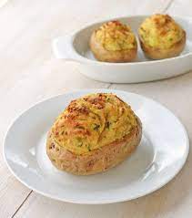 Twice Baked Hummus Potatoes Daniel Fast Foodie Recipe Daniel Fast Recipes Fast Baked Potato Daniel Fast