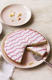 Mary Berry S Feather Topped Bakewell Tart Recipe Recipe Bake Off Recipes Desserts Berries Recipes