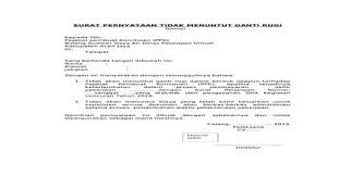 Berikut ini anda bisa lansung copypaste contoh surat tuntutan ganti rugi kerusakan semoga contoh surat ini dapat melengkapi administrasi anda. Download Contoh Surat Ganti Rugi Tanah Mosaicone