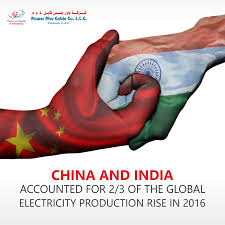 Did You Know China And India Accounted For 2 3 Of The Global Electricity Production Rise In 2016 Powerpluscable Electricity Electrical Cables Accounting